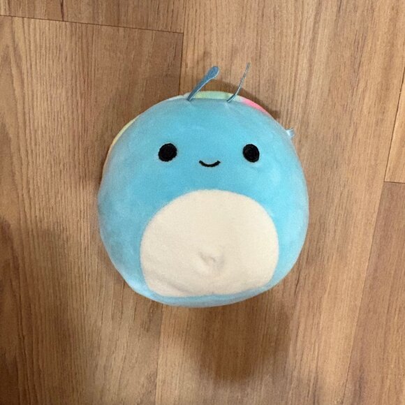 5" Squishmallows Salita Snail Rainbow Stuffed Animal Plush Kellytoy Plush - Picture 2 of 5